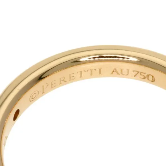 TIFFANY & CO. 18k Rose Gold Diamond Ring - Picture 6 of 9